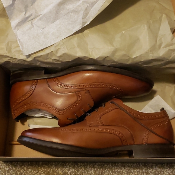 Cole Haan Grand 2.0 Jefferson Wingtip Oxford Shoes - Picture 2 of 8